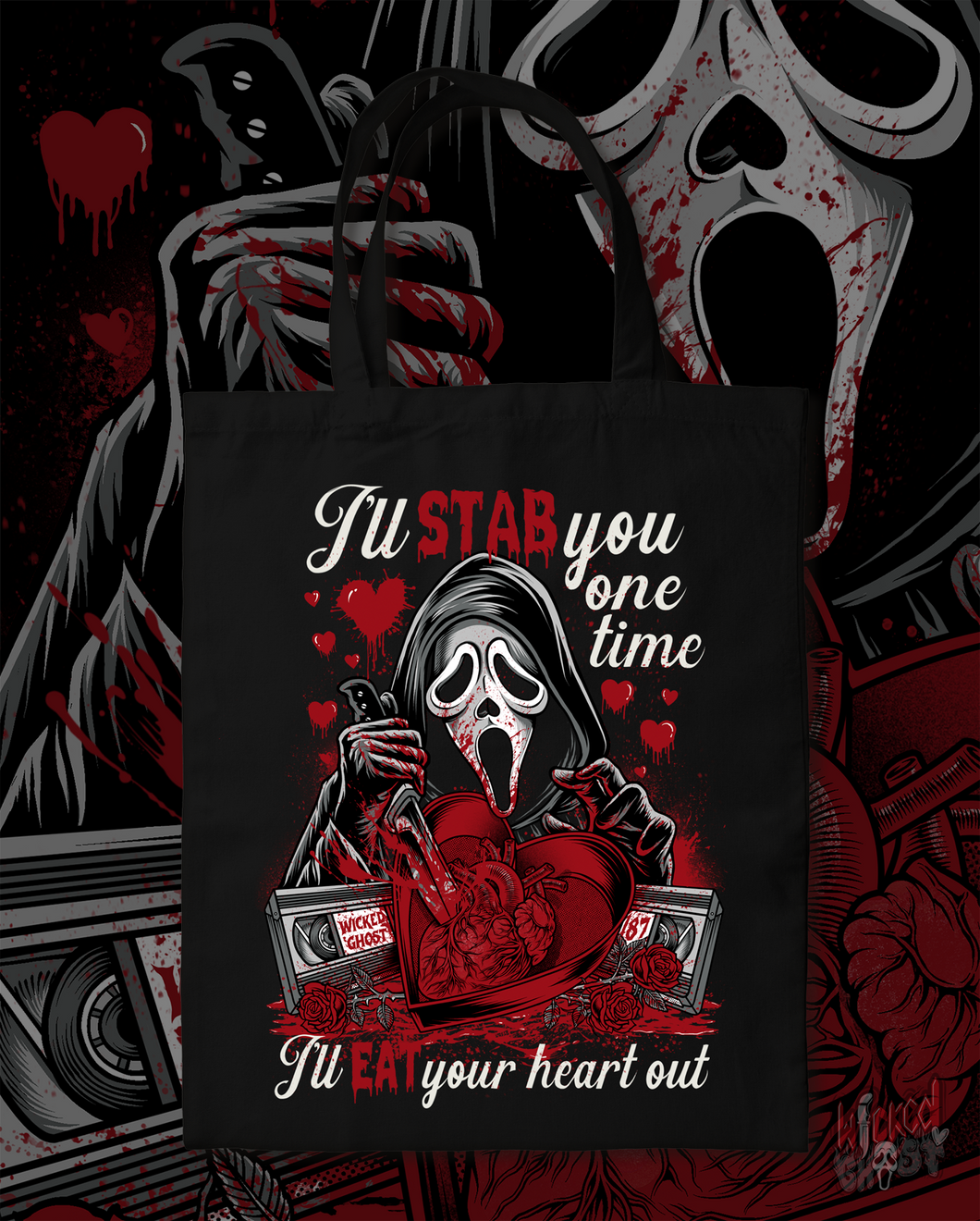 Stab You Tote Bag