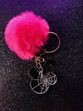 Load image into Gallery viewer, Wicked Mouse Mini Pom Pom Keychain