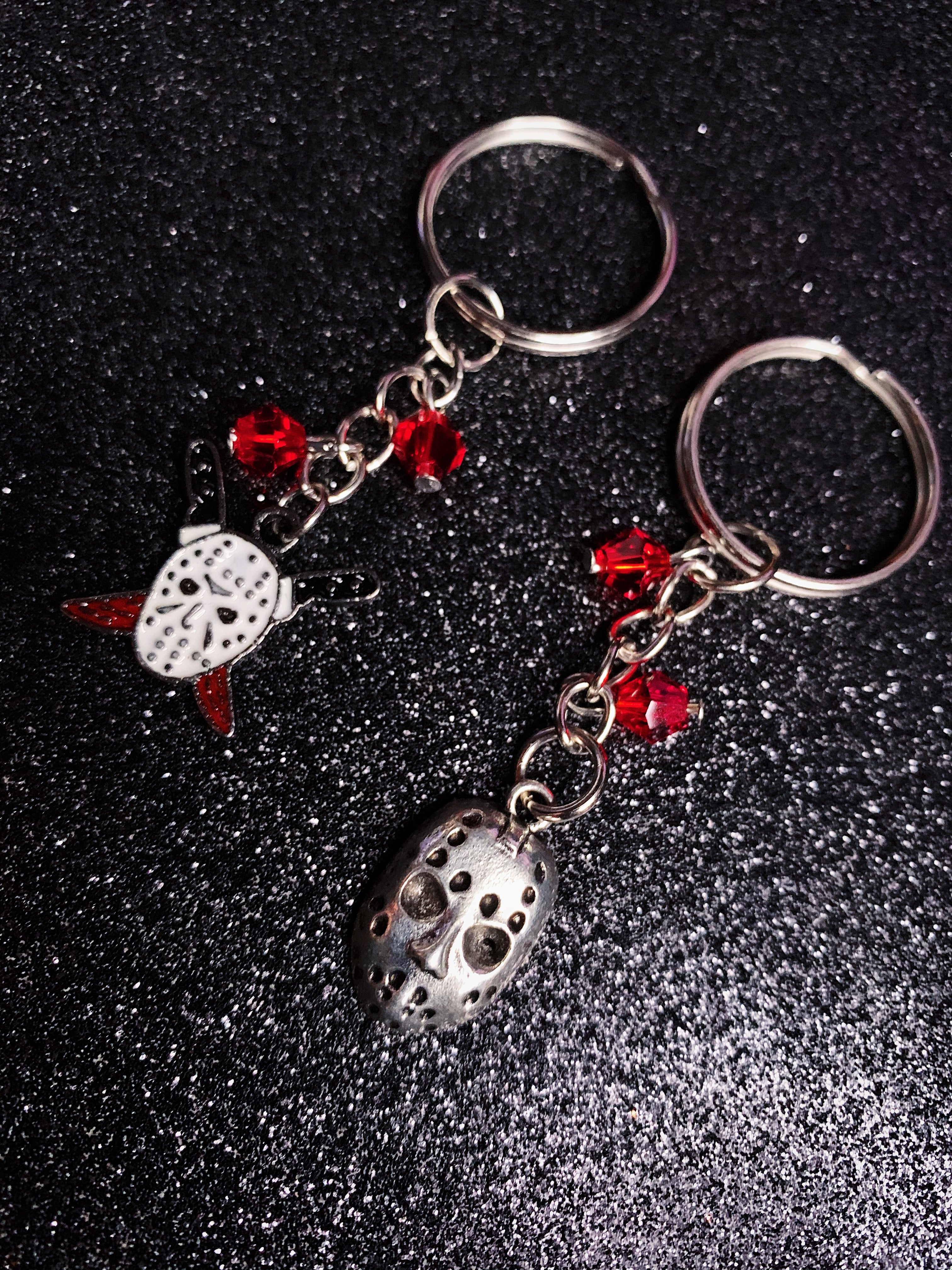 Jason Heart Pom Pom Keychain – WickedGhost