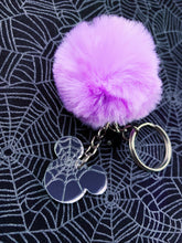 Load image into Gallery viewer, Wicked Mouse Mini Pom Pom Keychain