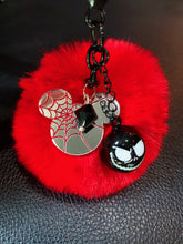 Load image into Gallery viewer, Wicked Mouse Mini Pom Pom Keychain