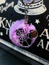 Load image into Gallery viewer, Wicked Mouse Mini Pom Pom Keychain